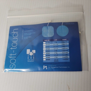 Pain Management‎ Technology SP2020 Soft-Touch Electrodes Cloth Tyco Gel 2 in sq.